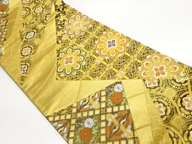 JAPANESE FUKURO OBI / WOVEN KIRIBAME STYTLE